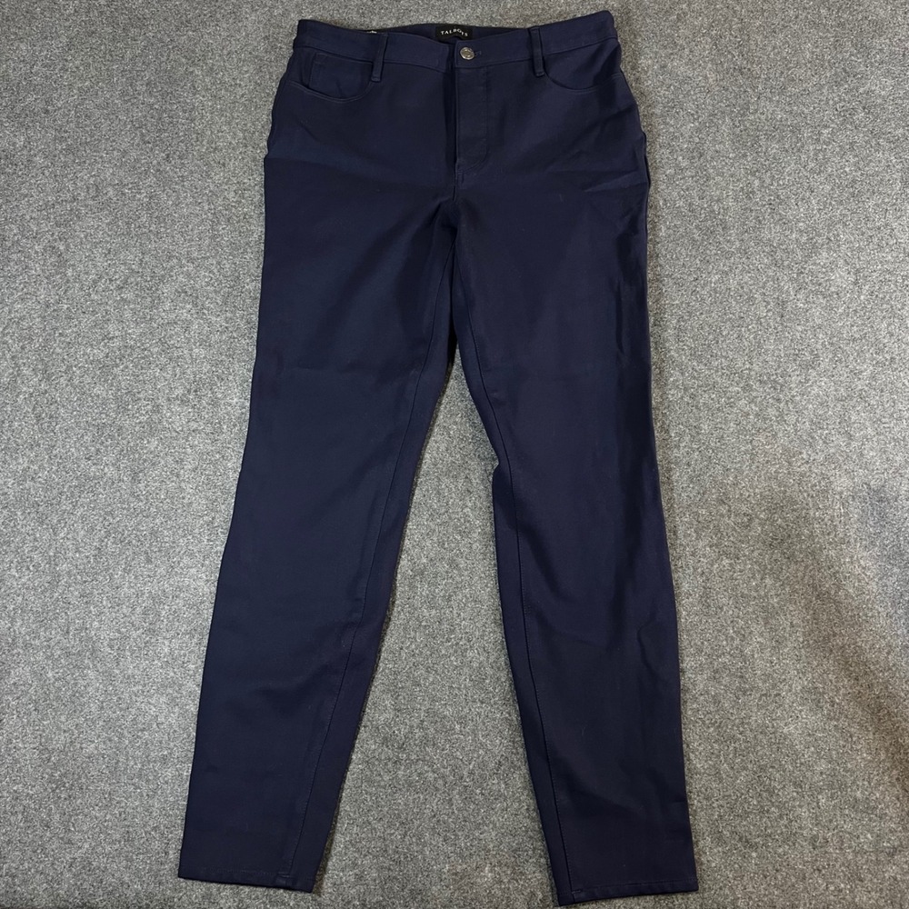 Talbots Soho 5-Pocket Jeggings Navy Blue Slim Fit Pants Women 6